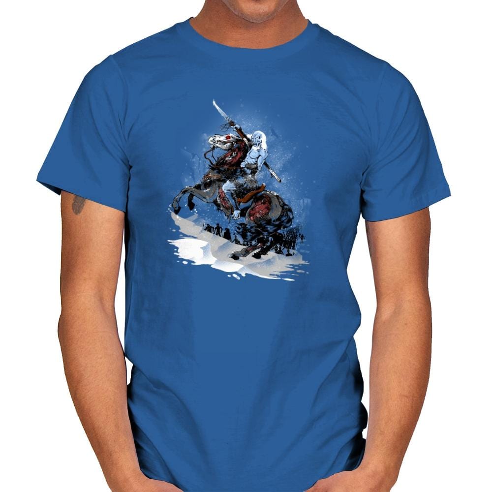 Walker Crossing the North Exclusive - Mens T-Shirts RIPT Apparel Small / Royal