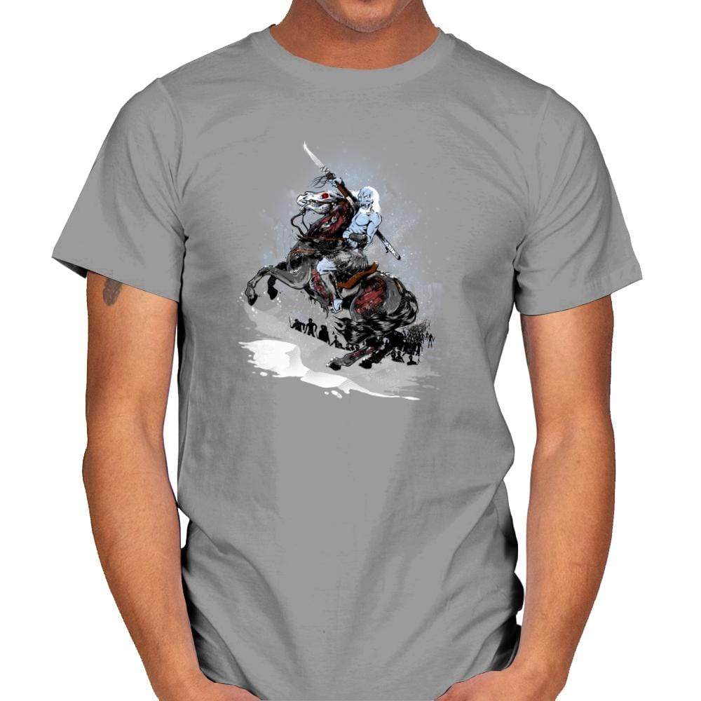 Walker Crossing the North Exclusive - Mens T-Shirts RIPT Apparel Small / Sport Grey