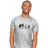 Walking Towards The Grail - Mens T-Shirts RIPT Apparel Small / Silver