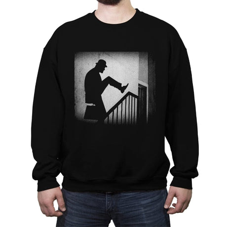 Walksferatu - Crew Neck Sweatshirt Crew Neck Sweatshirt RIPT Apparel Small / Black