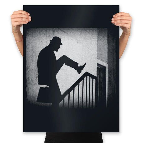 Walksferatu - Prints Posters RIPT Apparel 18x24 / Black