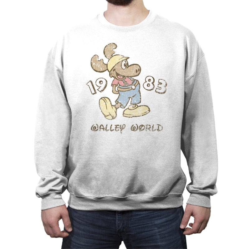 Walley World 1983 - Crew Neck Sweatshirt Crew Neck Sweatshirt RIPT Apparel Small / White