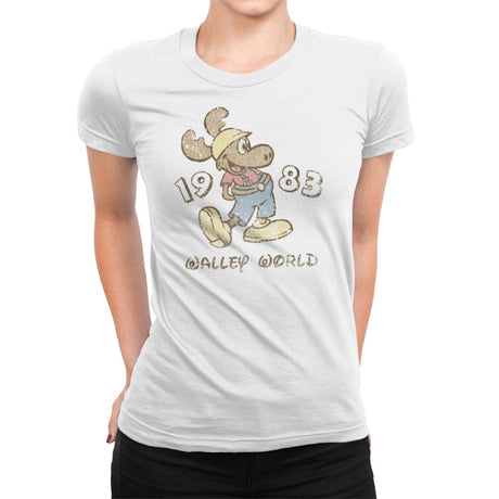 Walley World 1983 - Womens Premium T-Shirts RIPT Apparel Small / White