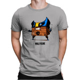 Wallverine  - Mens Premium T-Shirts RIPT Apparel Small / Light Grey