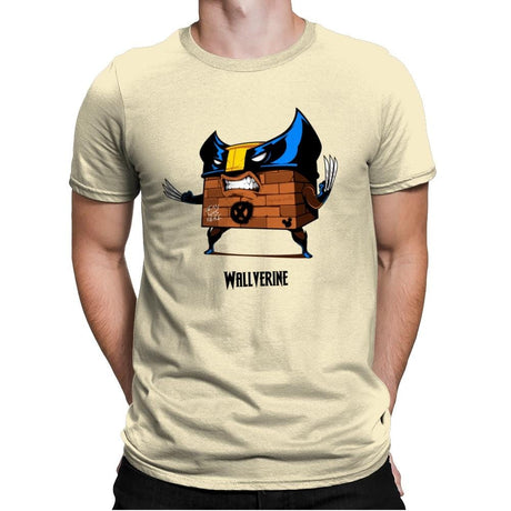 Wallverine  - Mens Premium T-Shirts RIPT Apparel Small / Natural