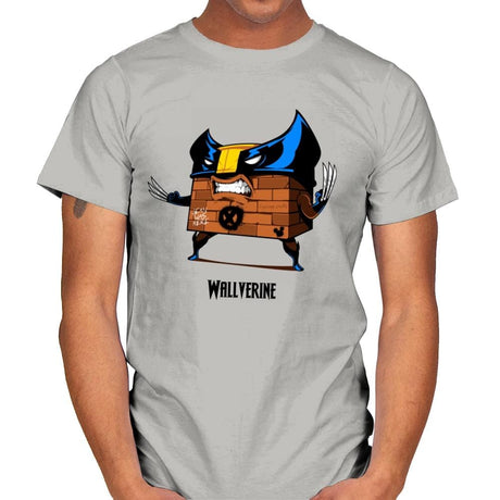 Wallverine  - Mens T-Shirts RIPT Apparel Small / Ice Grey