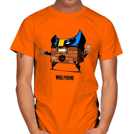 Wallverine  - Mens T-Shirts RIPT Apparel Small / Orange