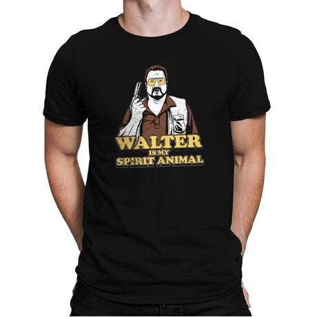 Walter is my Spirit Animal Exclusive - Mens Premium T-Shirts RIPT Apparel Small / Black