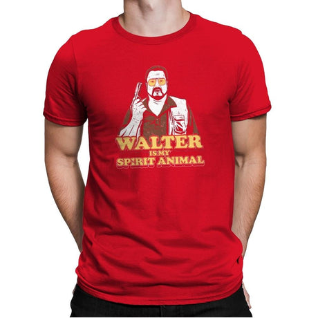 Walter is my Spirit Animal Exclusive - Mens Premium T-Shirts RIPT Apparel Small / Red
