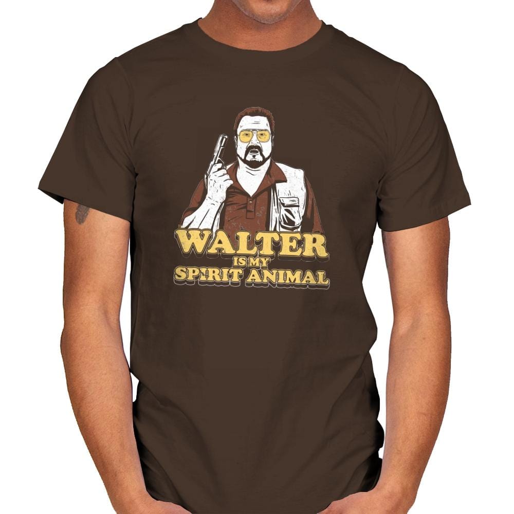 Walter is my Spirit Animal Exclusive - Mens T-Shirts RIPT Apparel Small / Dark Chocolate