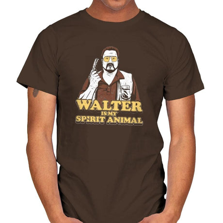Walter is my Spirit Animal Exclusive - Mens T-Shirts RIPT Apparel Small / Dark Chocolate
