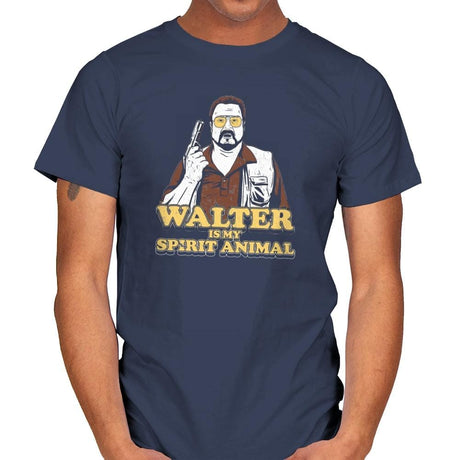 Walter is my Spirit Animal Exclusive - Mens T-Shirts RIPT Apparel Small / Navy