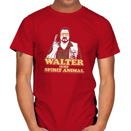 Walter is my Spirit Animal Exclusive - Mens T-Shirts RIPT Apparel Small / Red