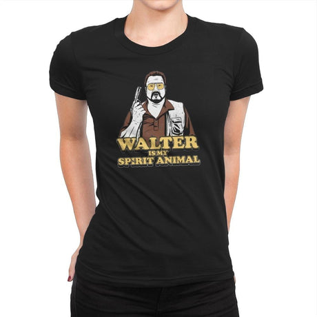 Walter is my Spirit Animal Exclusive - Womens Premium T-Shirts RIPT Apparel Small / Black