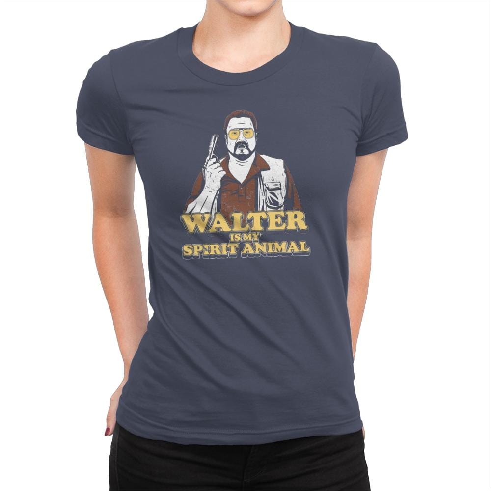 Walter is my Spirit Animal Exclusive - Womens Premium T-Shirts RIPT Apparel Small / Indigo