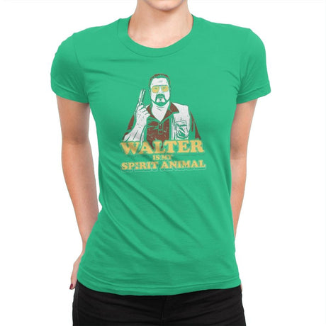 Walter is my Spirit Animal Exclusive - Womens Premium T-Shirts RIPT Apparel Small / Kelly Green
