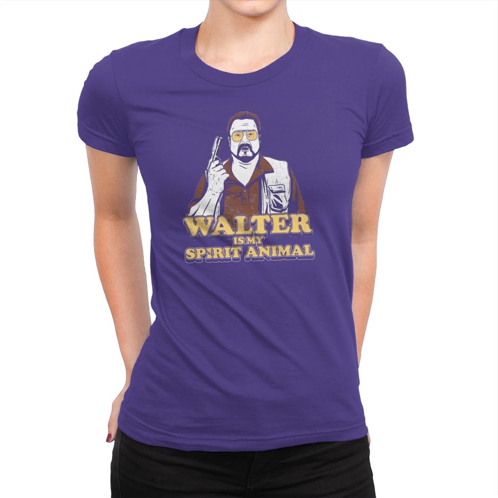 Walter is my Spirit Animal Exclusive - Womens Premium T-Shirts RIPT Apparel Small / Purple Rush