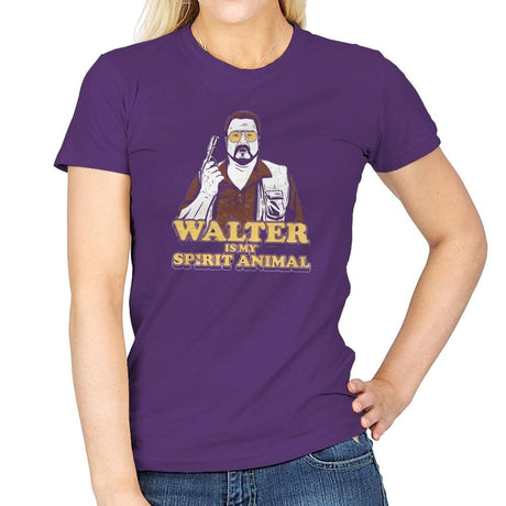 Walter is my Spirit Animal Exclusive - Womens T-Shirts RIPT Apparel Small / Purple