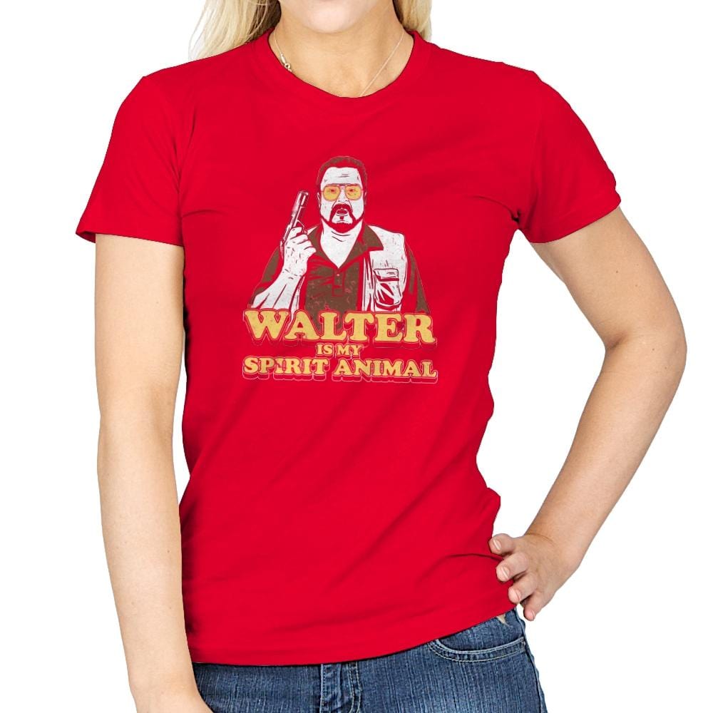 Walter is my Spirit Animal Exclusive - Womens T-Shirts RIPT Apparel Small / Red