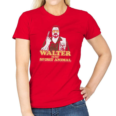 Walter is my Spirit Animal Exclusive - Womens T-Shirts RIPT Apparel Small / Red