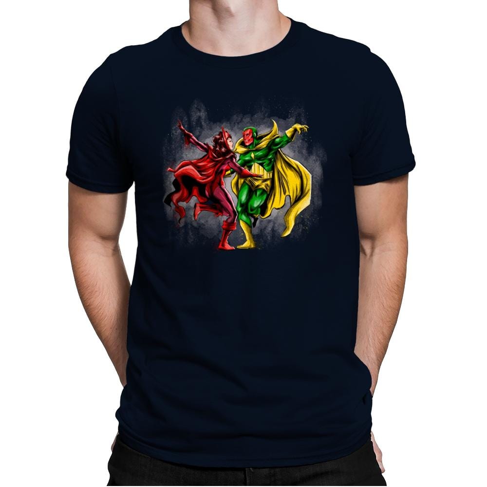 Wanda La Land - Mens Premium T-Shirts RIPT Apparel Small / Midnight Navy