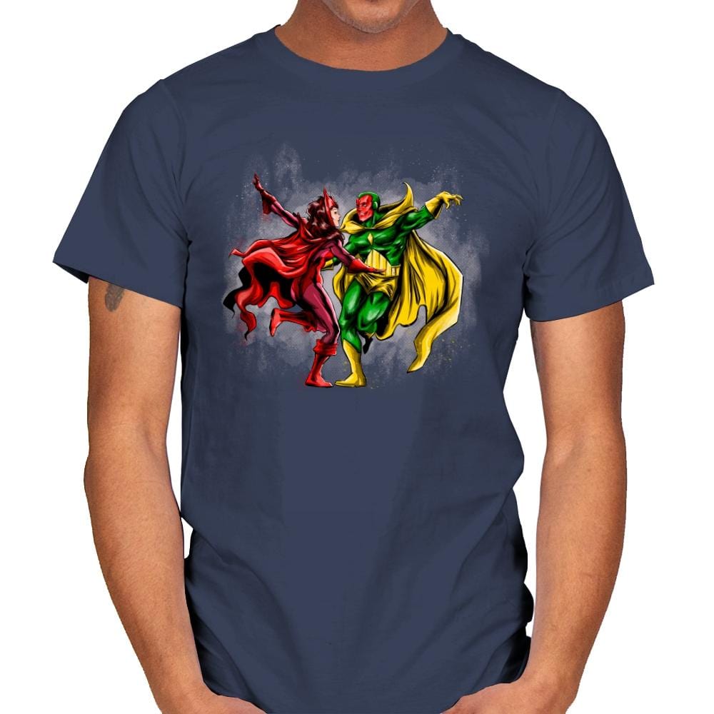 Wanda La Land - Mens T-Shirts RIPT Apparel Small / Navy