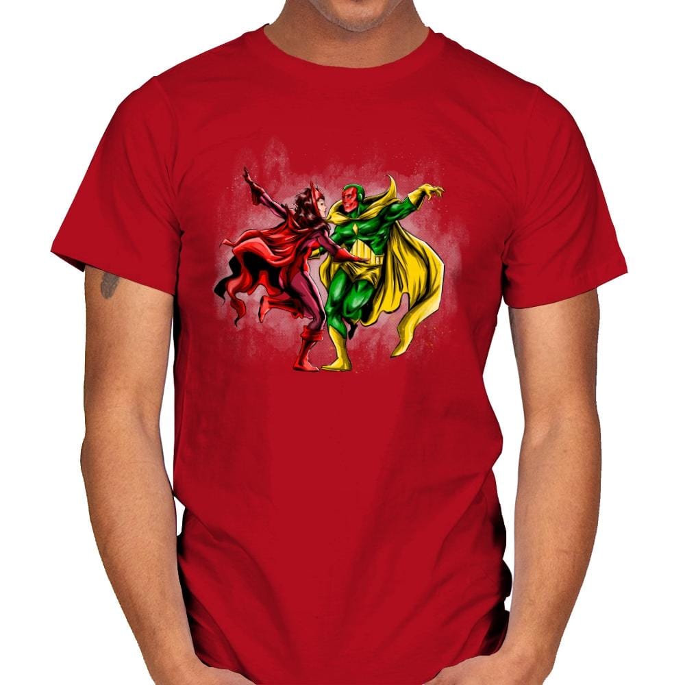Wanda La Land - Mens T-Shirts RIPT Apparel Small / Red
