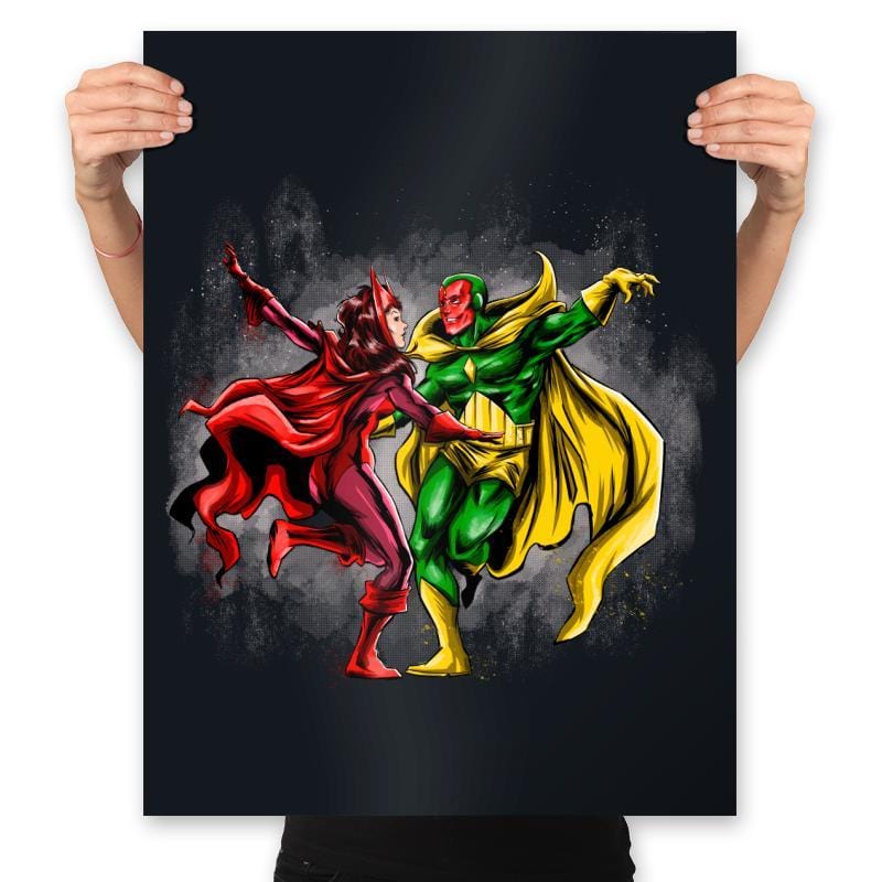 Wanda La Land - Prints Posters RIPT Apparel 18x24 / Black