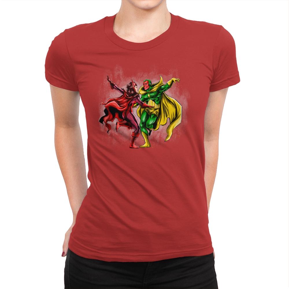 Wanda La Land - Womens Premium T-Shirts RIPT Apparel Small / Red