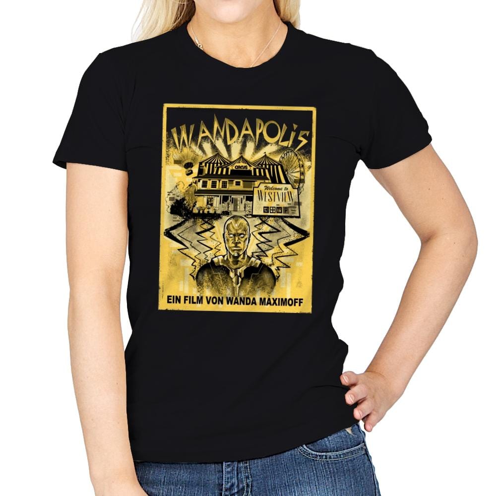 Wandapolis - Womens T-Shirts RIPT Apparel Small / Black