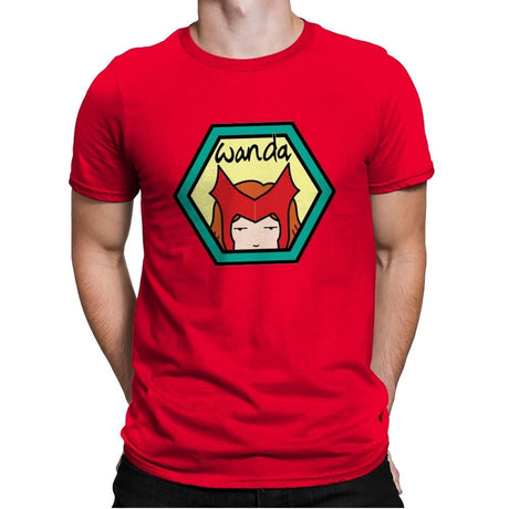 Wandaria - Mens Premium T-Shirts RIPT Apparel Small / Red