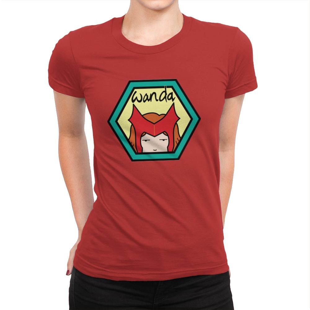 Wandaria - Womens Premium T-Shirts RIPT Apparel Small / Red