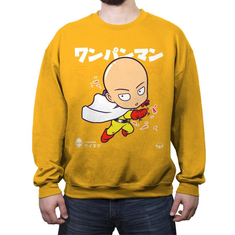 Wanpaman - Crew Neck Sweatshirt Crew Neck Sweatshirt RIPT Apparel Small / Gold