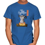 Want More Coffee - Mens T-Shirts RIPT Apparel Small / Royal