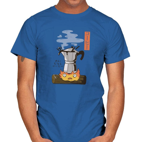 Want More Coffee - Mens T-Shirts RIPT Apparel Small / Royal