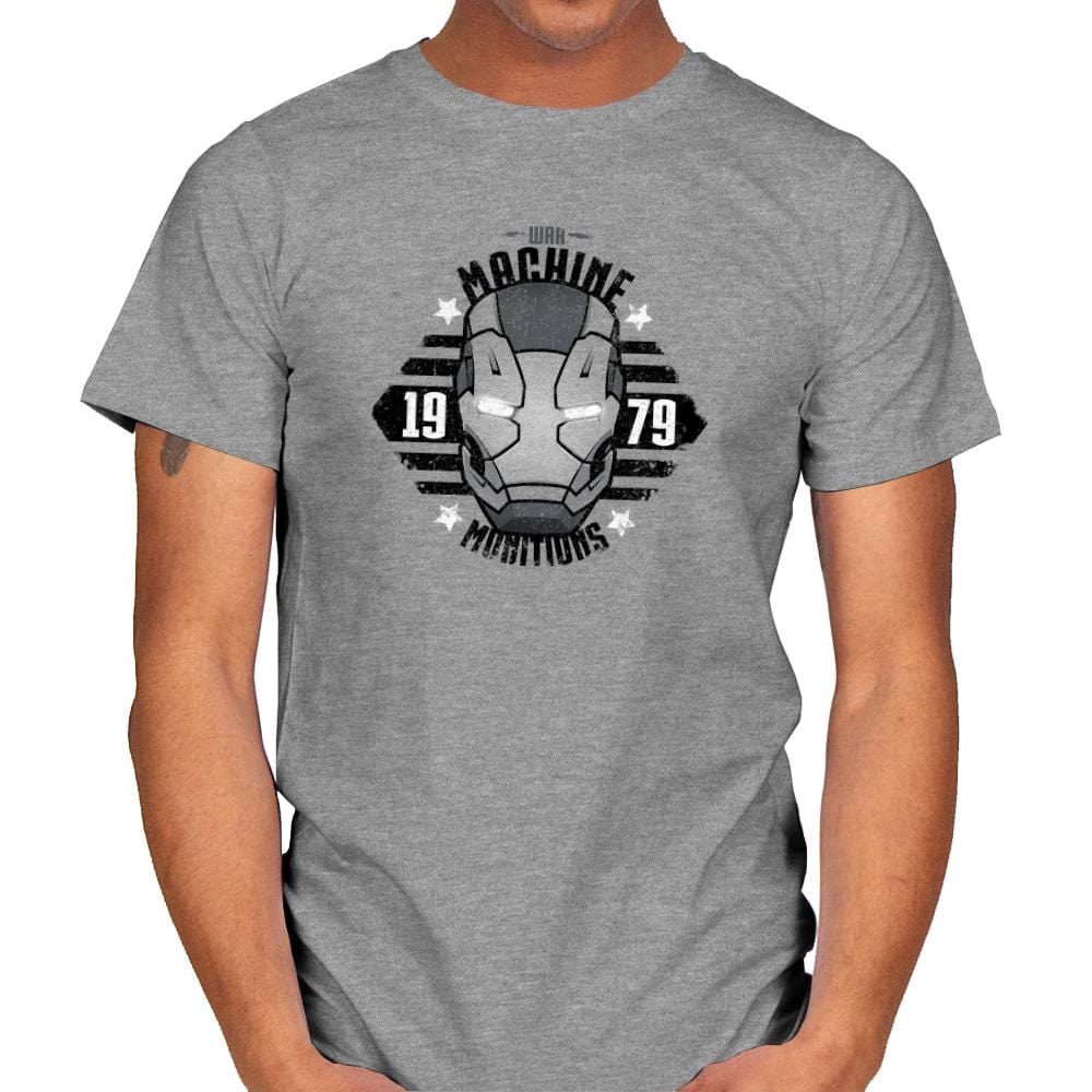 War Munitions Exclusive - Mens T-Shirts RIPT Apparel Small / Sport Grey