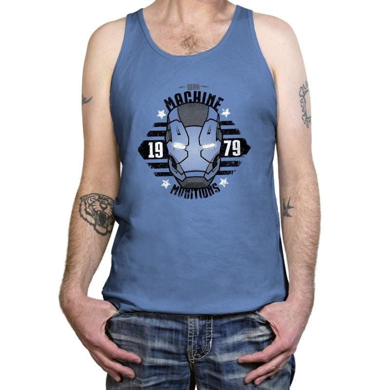 War Munitions Exclusive - Tanktop Tanktop RIPT Apparel X-Small / Blue Triblend