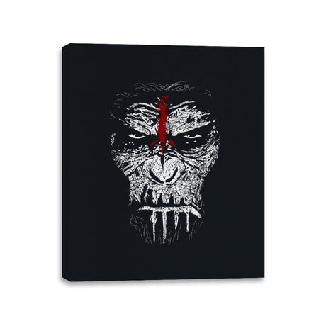 War Paint - Canvas Wraps Canvas Wraps RIPT Apparel 11x14 / Black
