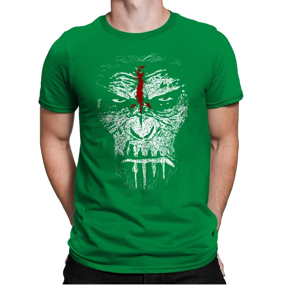 War Paint - Mens Premium T-Shirts RIPT Apparel Small / Kelly