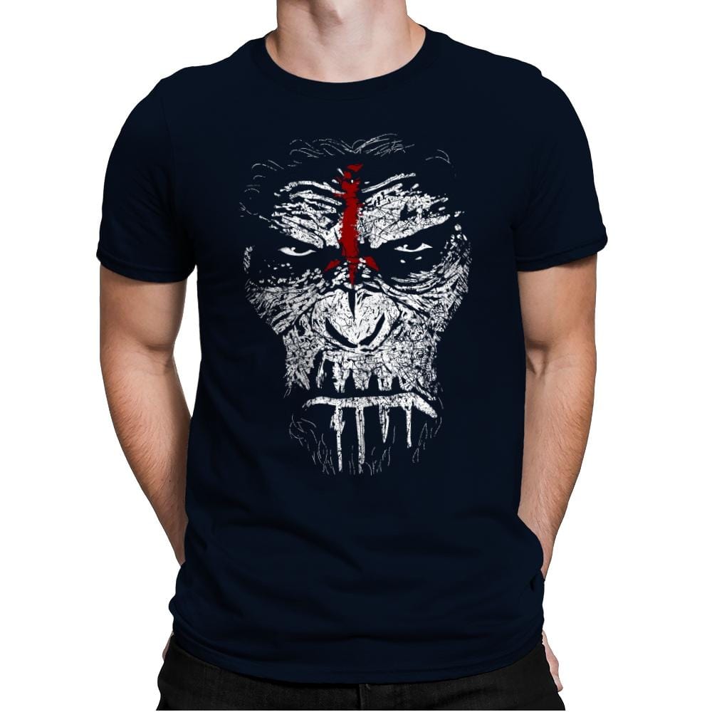 War Paint - Mens Premium T-Shirts RIPT Apparel Small / Midnight Navy