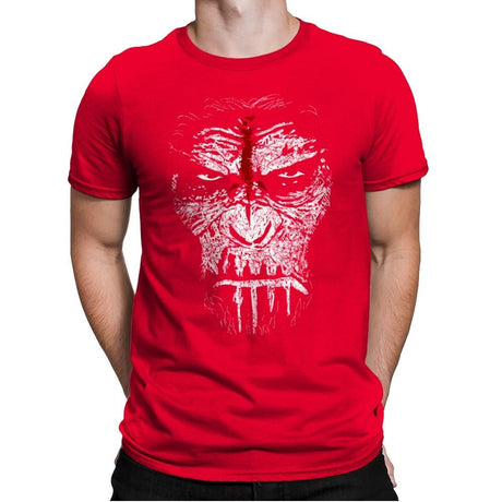 War Paint - Mens Premium T-Shirts RIPT Apparel Small / Red