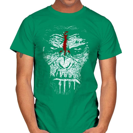 War Paint - Mens T-Shirts RIPT Apparel Small / Kelly