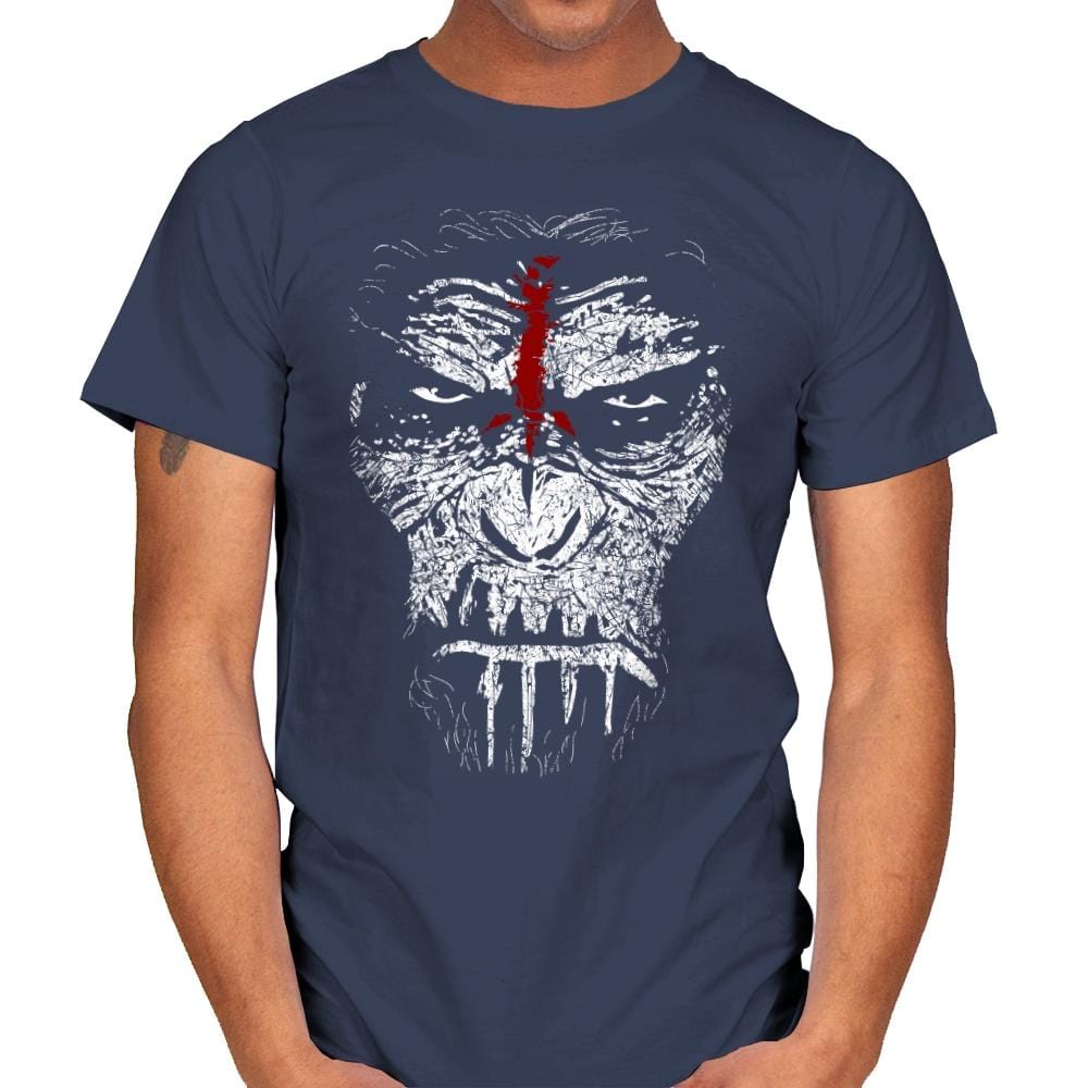 War Paint - Mens T-Shirts RIPT Apparel Small / Navy