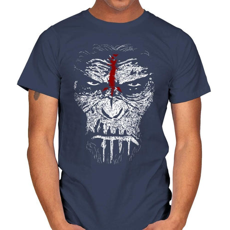 War Paint - Mens T-Shirts RIPT Apparel Small / Navy