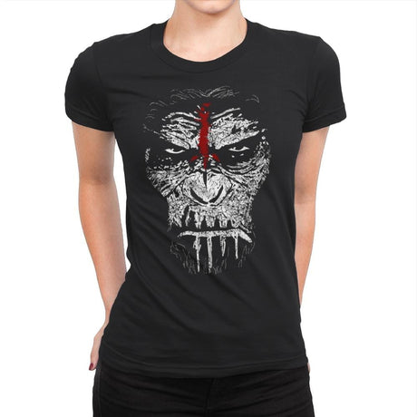 War Paint - Womens Premium T-Shirts RIPT Apparel Small / Black