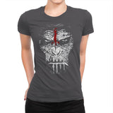 War Paint - Womens Premium T-Shirts RIPT Apparel Small / Heavy Metal