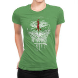 War Paint - Womens Premium T-Shirts RIPT Apparel Small / Kelly