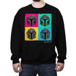 Warhol Way - Shirt Club - Crew Neck Sweatshirt Crew Neck Sweatshirt RIPT Apparel Small / Black