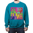 Warholrats - Crew Neck Sweatshirt Crew Neck Sweatshirt RIPT Apparel Small / Antique Sapphire