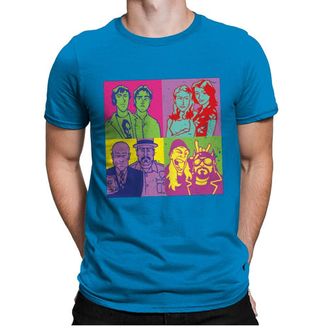 Warholrats - Mens Premium T-Shirts RIPT Apparel Small / Turqouise
